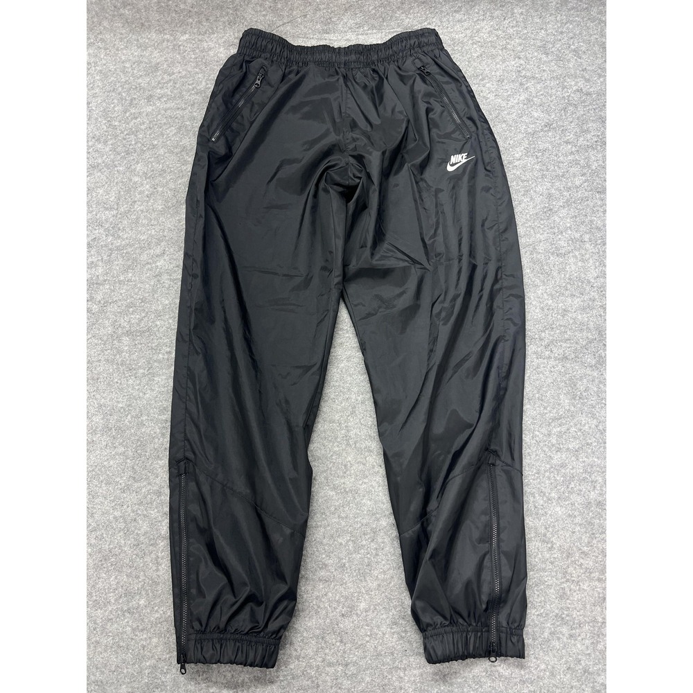 Nike Windrunner Track Pants Mens Large Black Lined Woven Nylon DX0653-011
